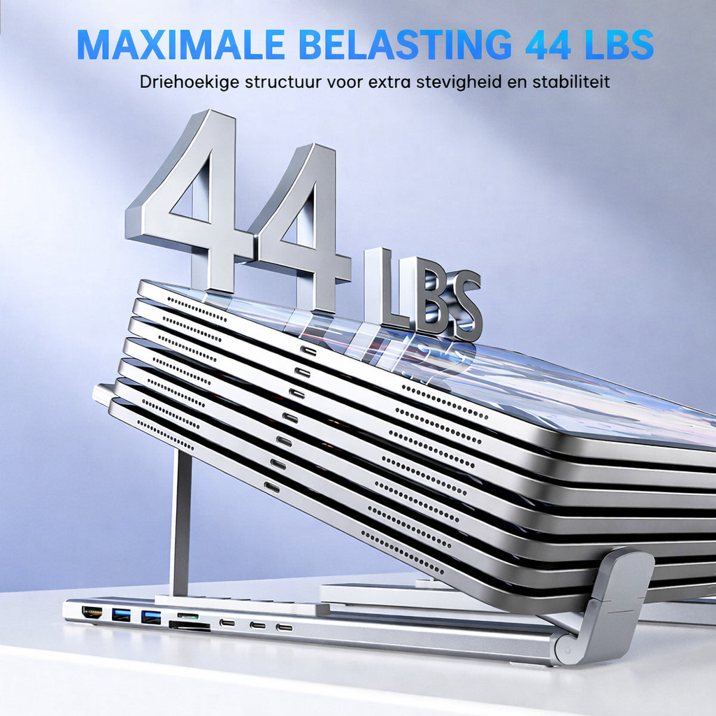 FlexDock 8-in-1 USB-C Hub — 4K HDMI, 10Gbps Data, 100W PD & Ethernet